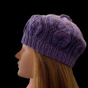 Women's wool winter hat